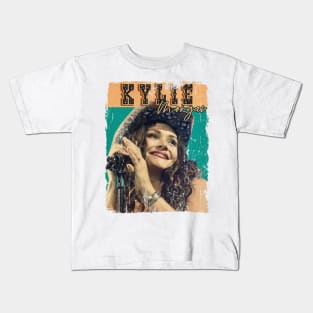 Kylie Morgan vintage (12) Kids T-Shirt